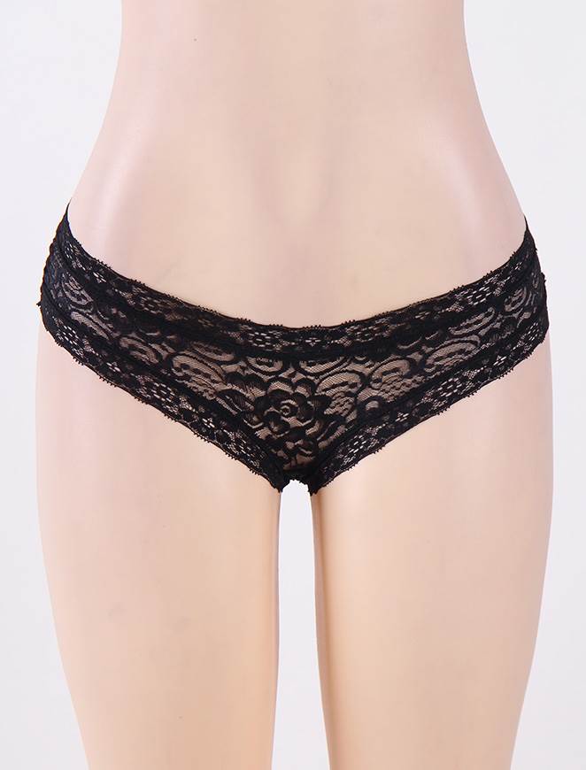 Velour & Co Women's Lace Knickers - Women's Underwear