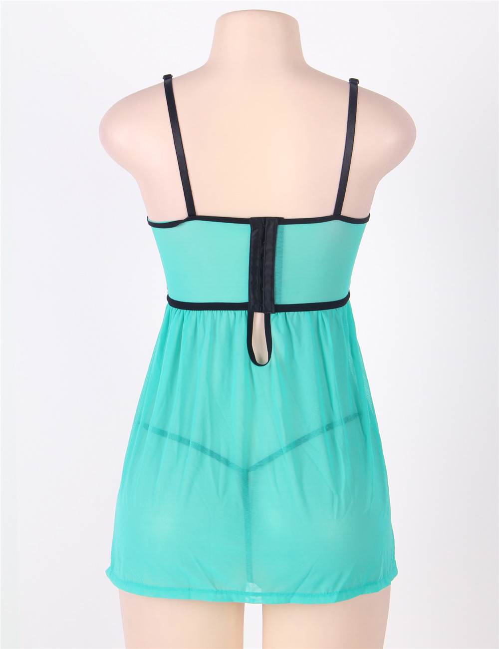 Velour & Co Women's Lace Babydoll
