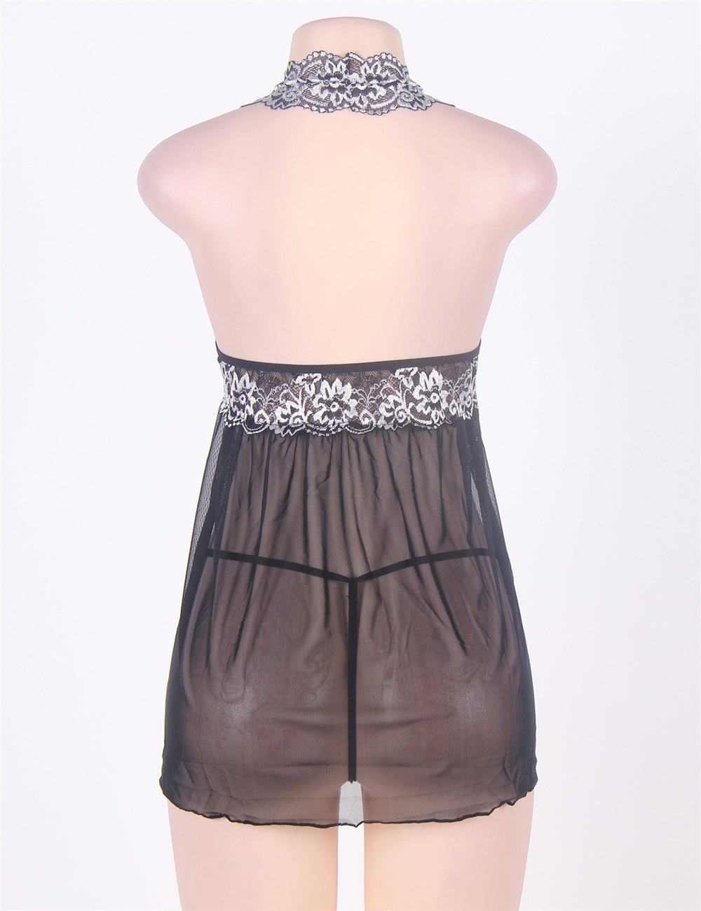 Velour & Co Women's Lace Babydoll