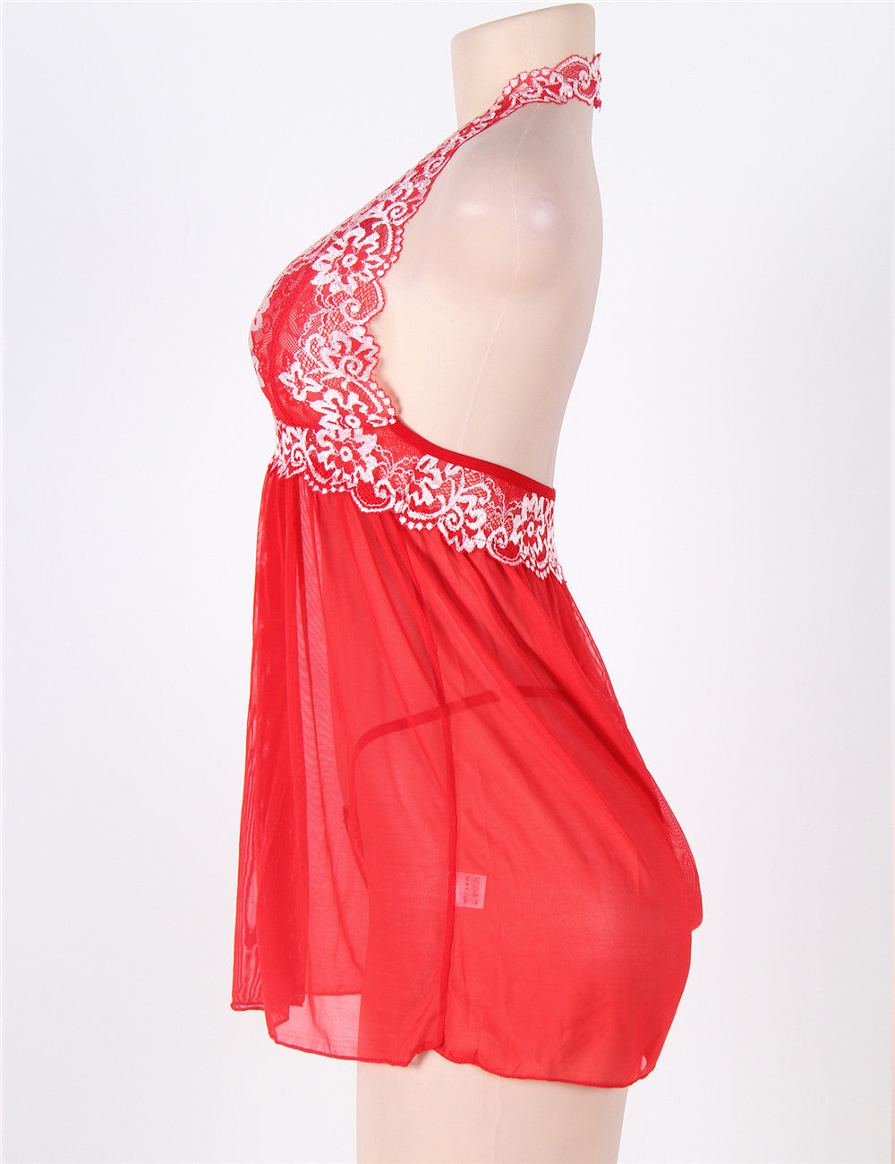 Velour & Co Women's Lace Babydoll