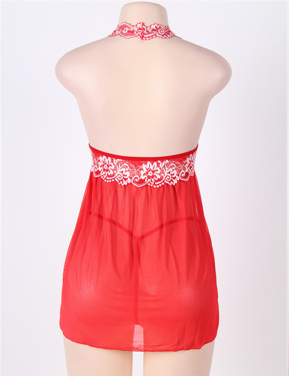 Velour & Co Women's Lace Babydoll