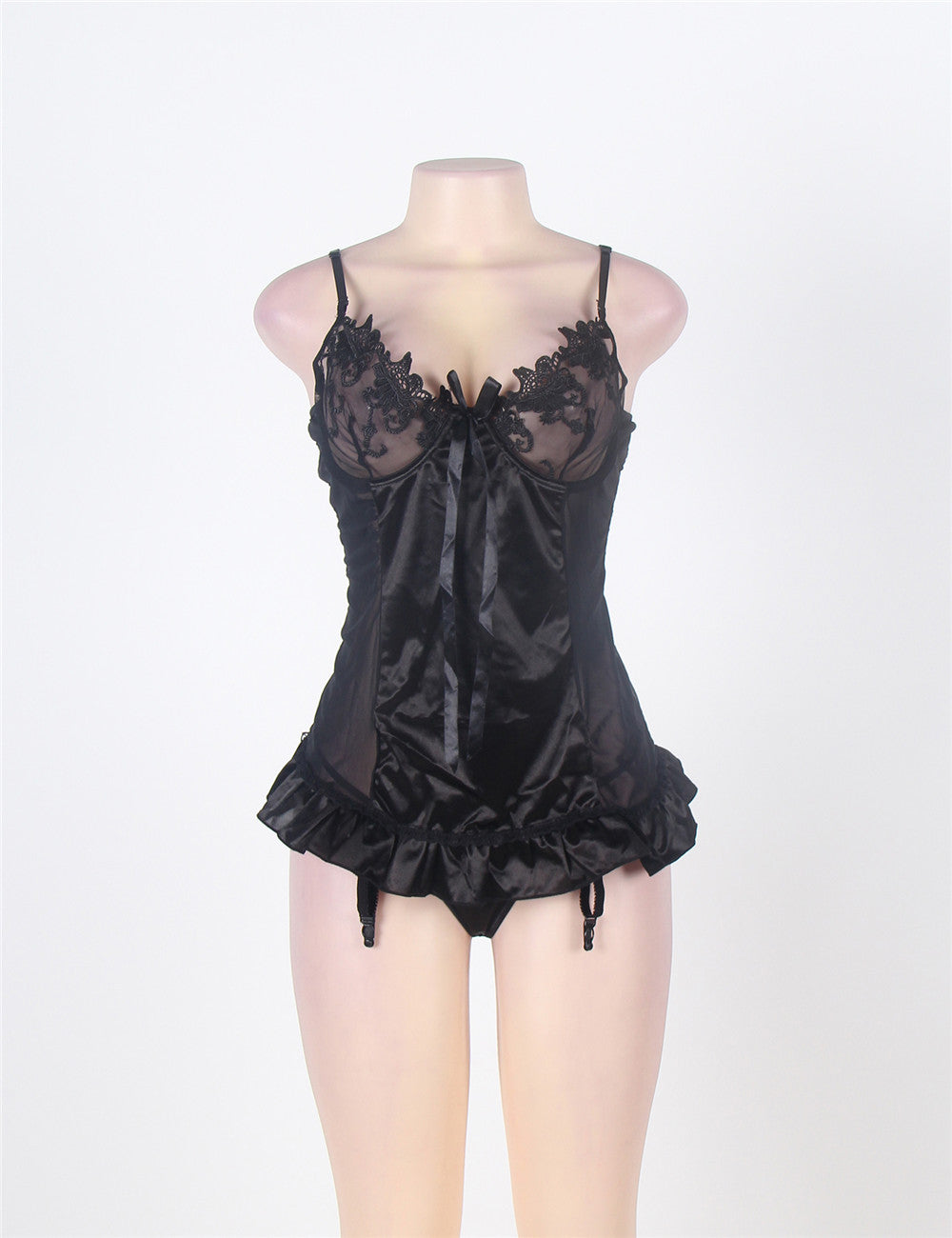 Velour & Co Women's Lace Babydoll