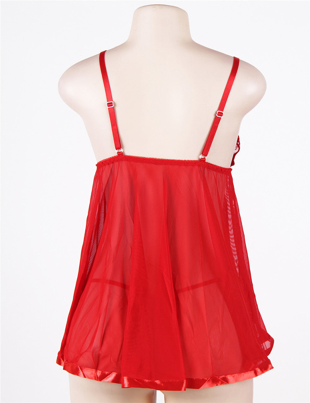 Velour & Co Women's Lace Babydoll