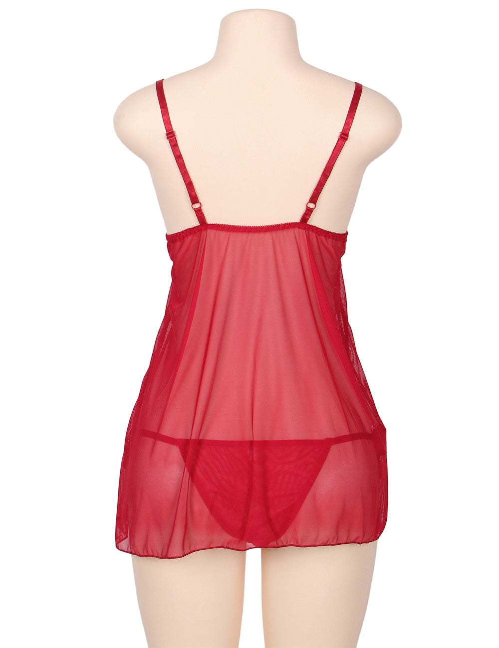 Velour & Co Women's Lace Babydoll