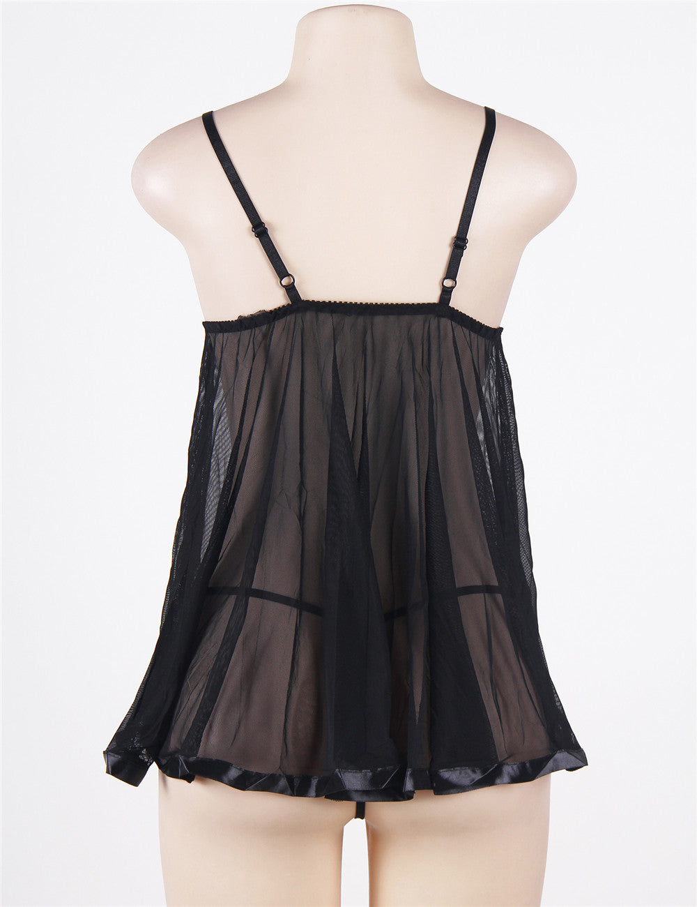Velour & Co Women's Lace Babydoll