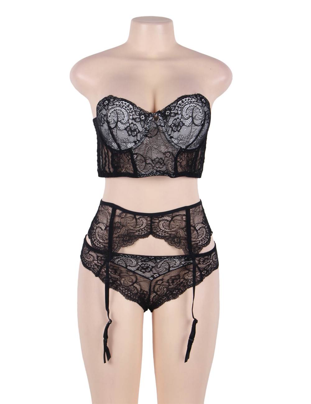 Velour & Co Women's Matching Lingerie Set - Matching Bra & Knickers