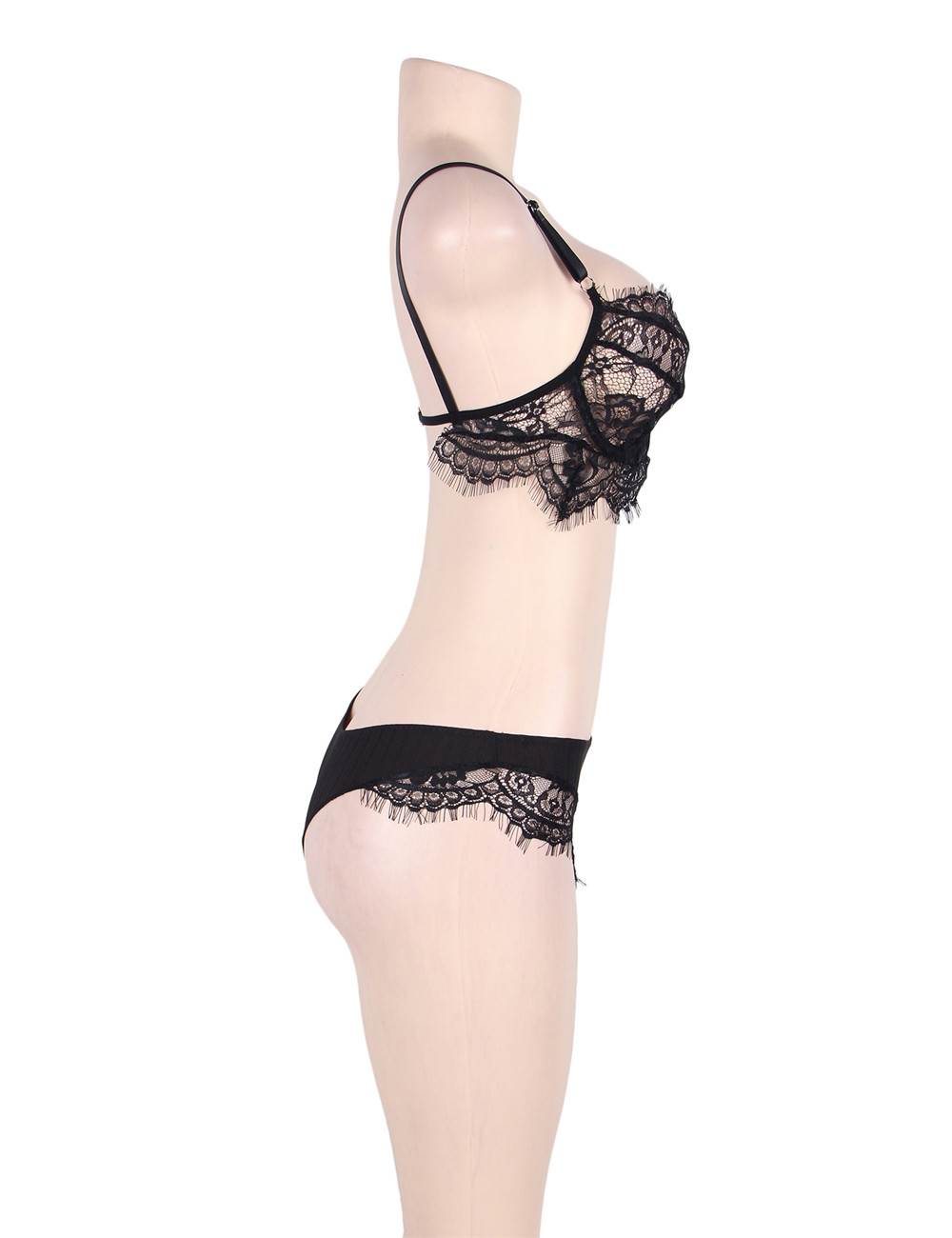 Velour & Co Women's Matching Lingerie Set - Matching Bra & Knickers