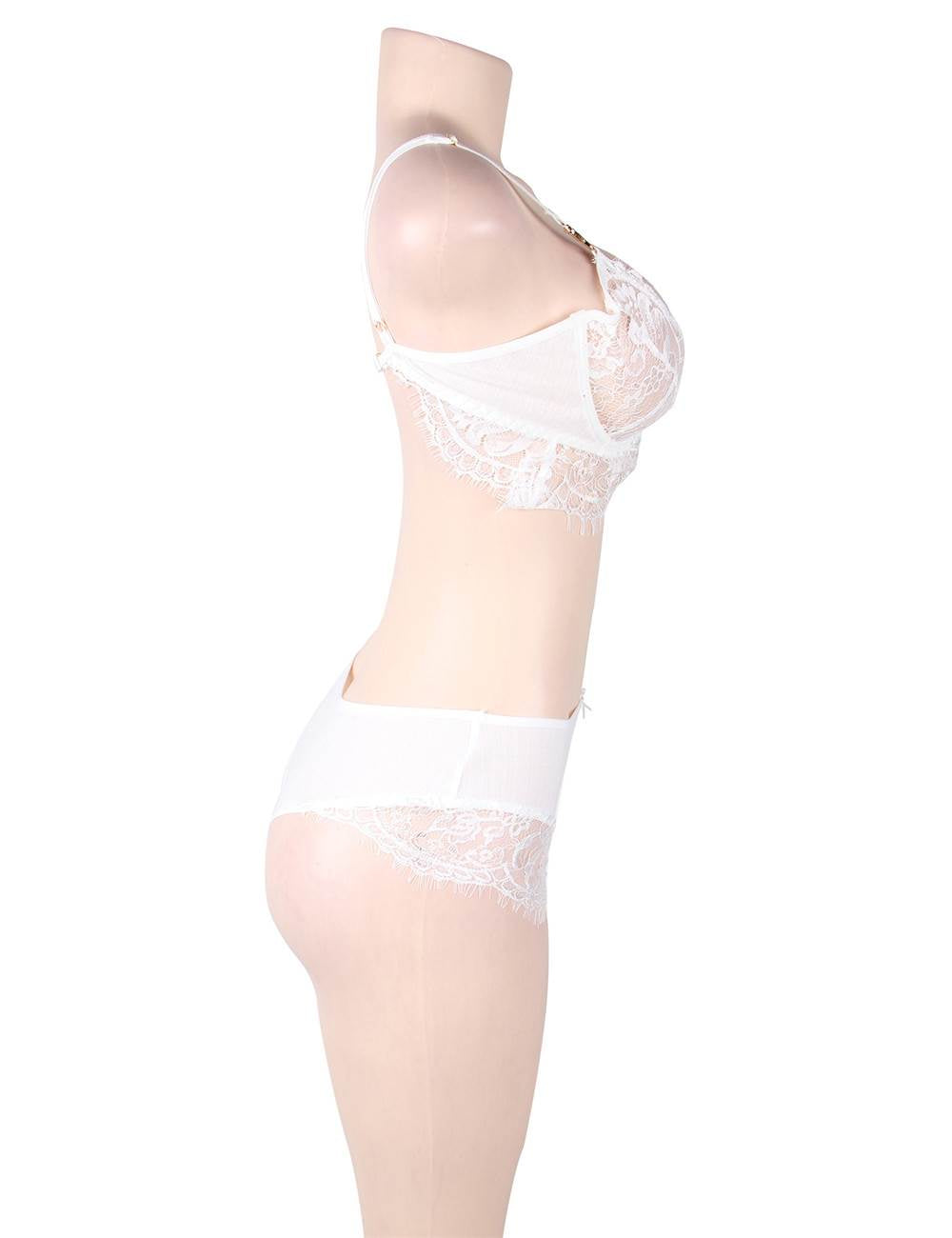 Velour & Co Women's Matching Lingerie Set - Matching Bra & Knickers