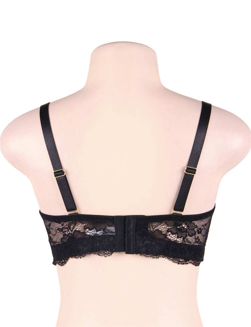 Velour & Co Women's Lace Bra - Supportive Lingerie