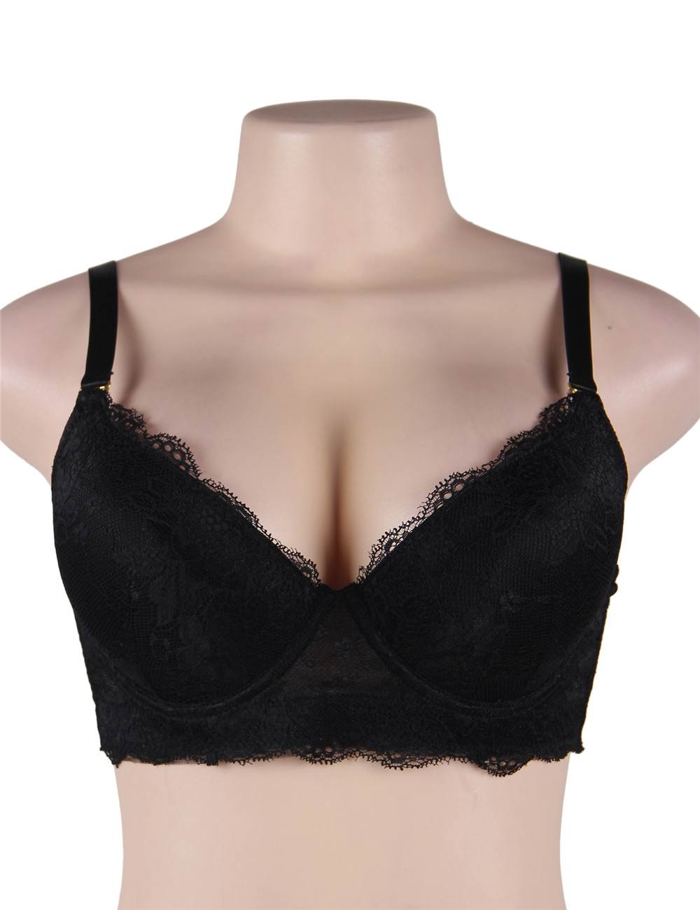Velour & Co Women's Lace Bra - Supportive Lingerie