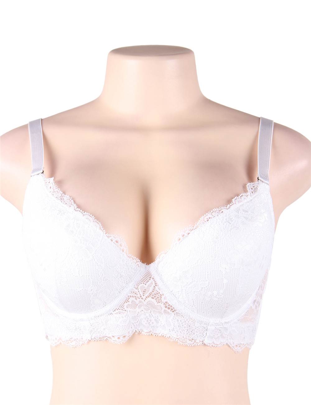 Velour & Co Women's Lace Bra - Supportive Lingerie