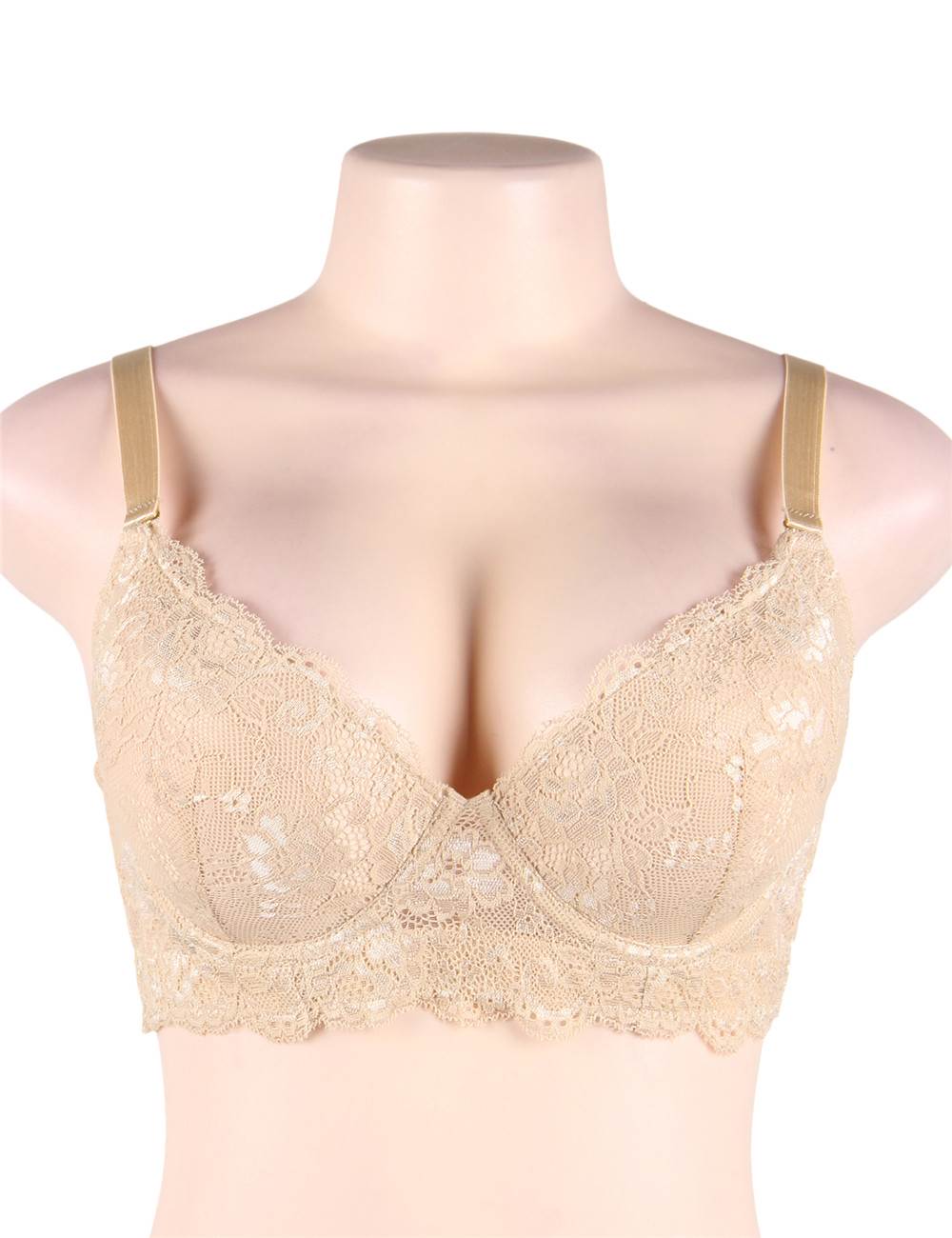 Velour & Co Women's Lace Bra - Supportive Lingerie