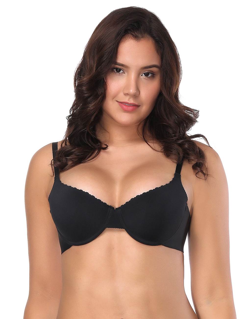 Velour & Co Women's Lace Bra - Supportive Lingerie