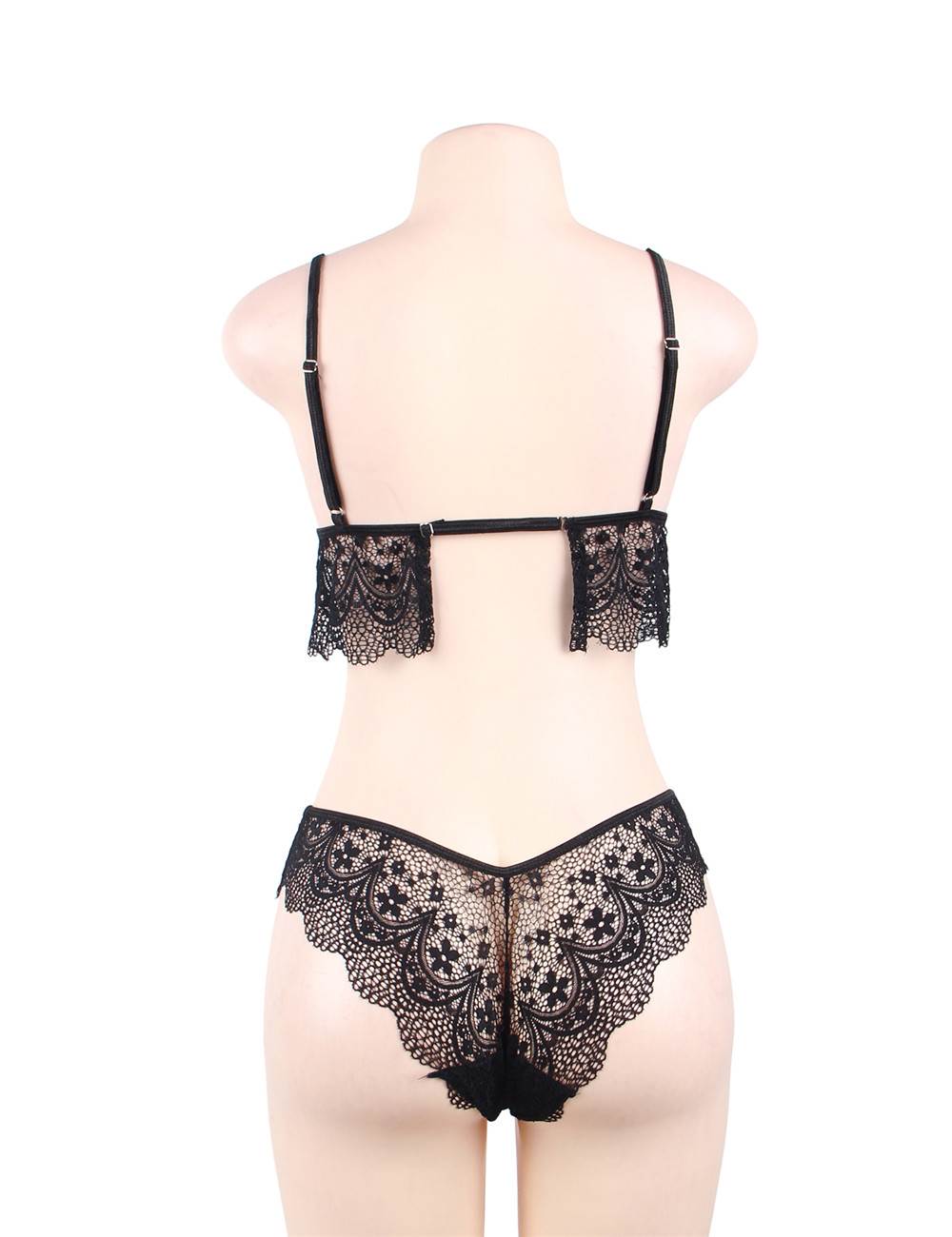 Velour & Co Women's Matching Lingerie Set - Matching Bra & Knickers