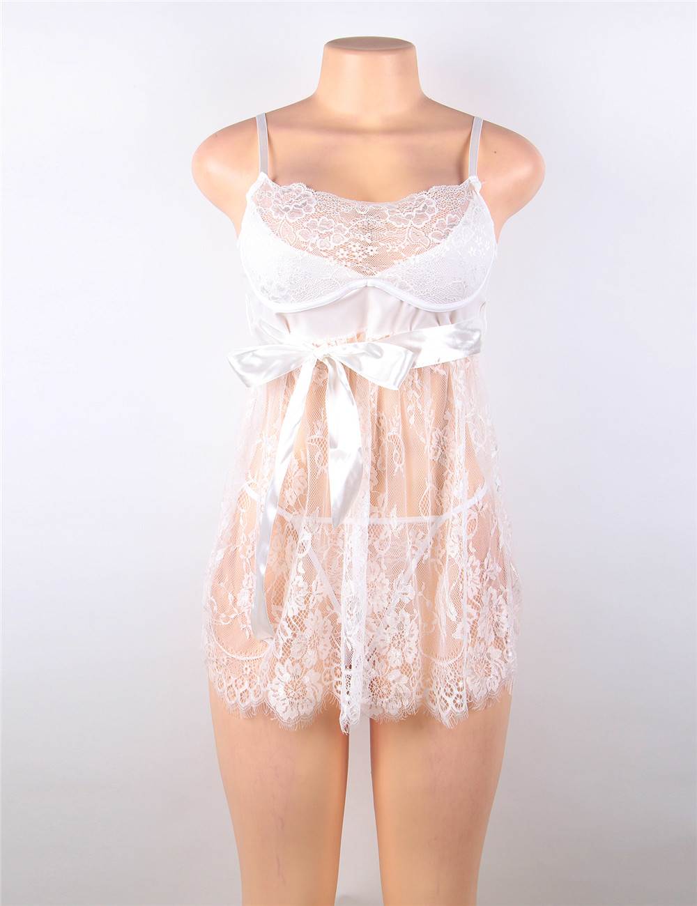Velour & Co Women's Lace Babydoll