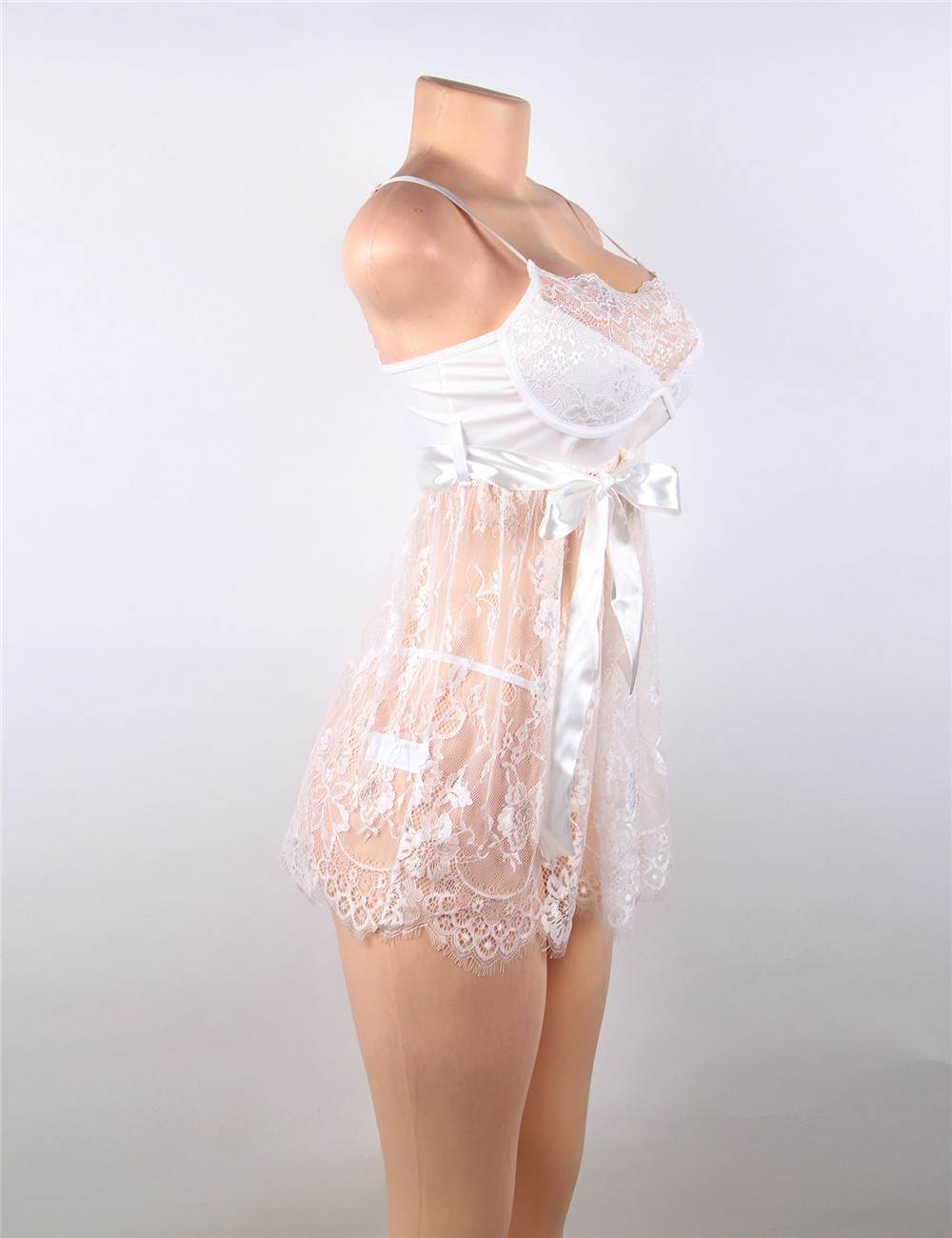 Velour & Co Women's Lace Babydoll