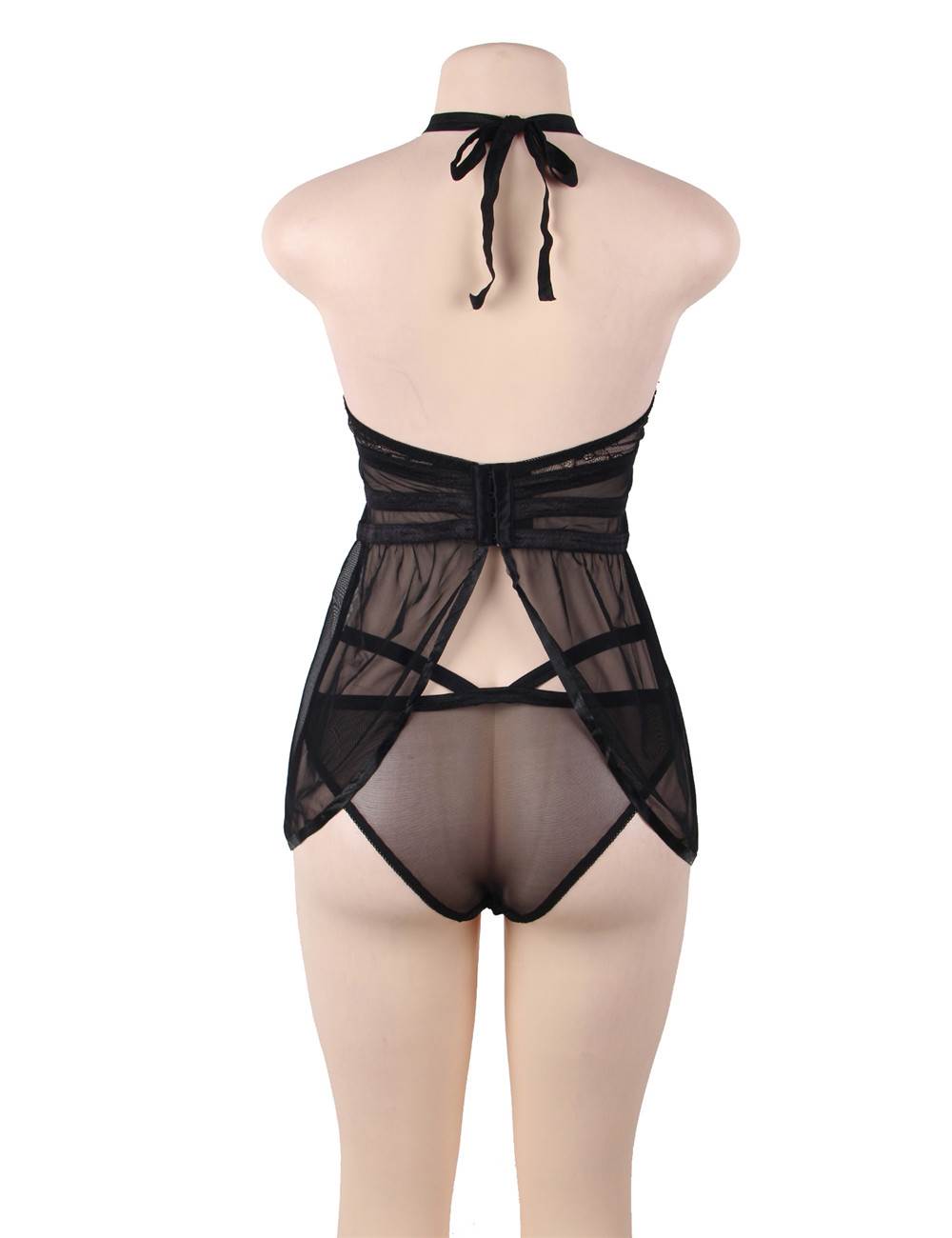 Velour & Co Women's Lace Babydoll