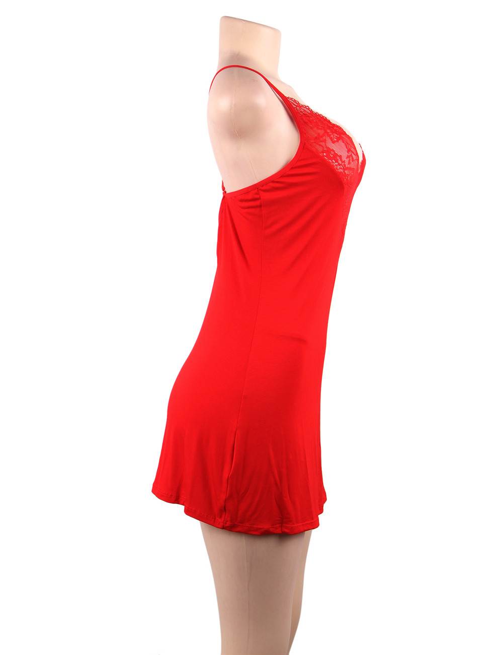 Velour & Co Women's Lace Nightdress - Luxury Sleepwear