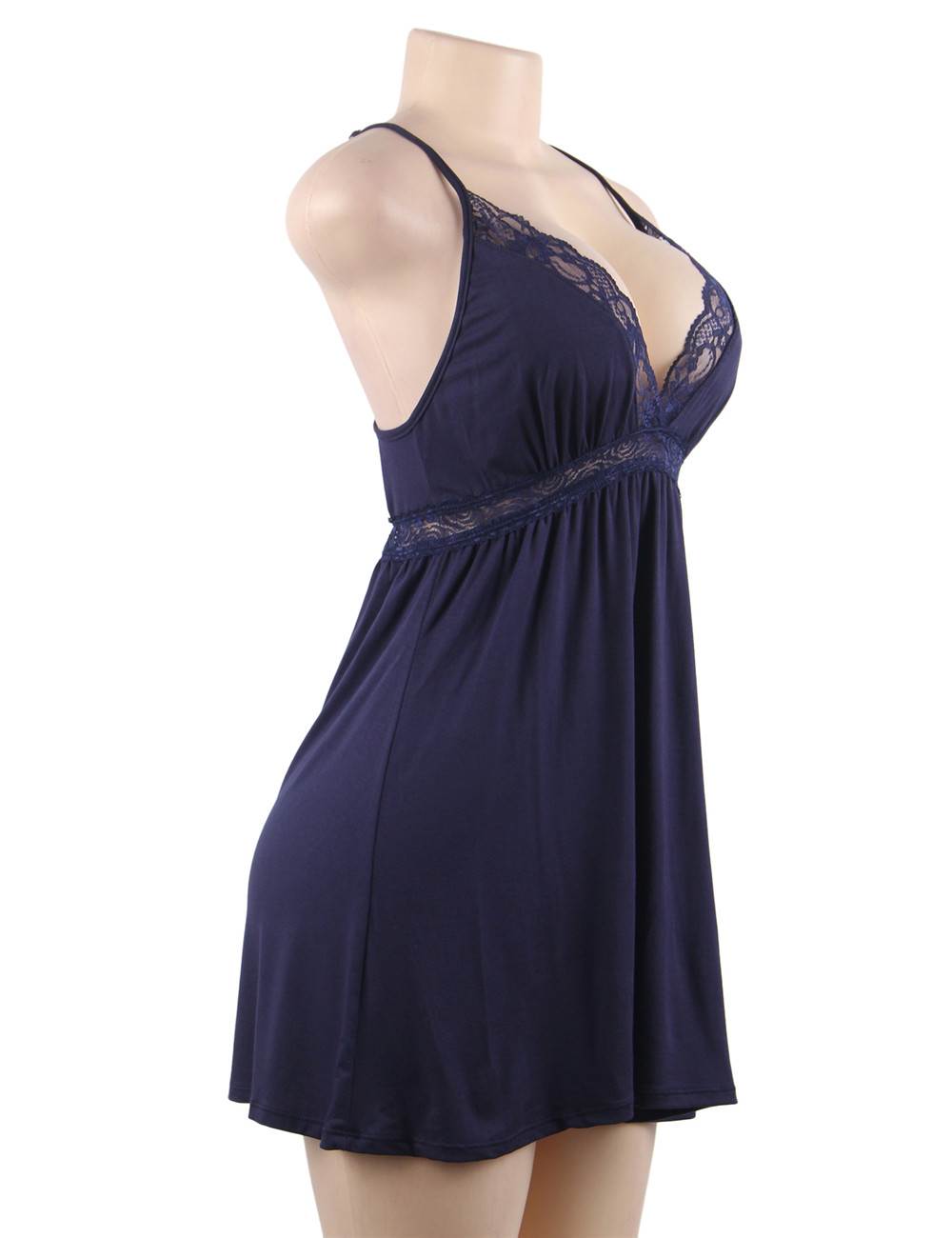 Velour & Co Women's Lace Babydoll