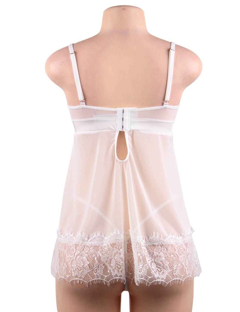 Velour & Co Women's Lace Babydoll