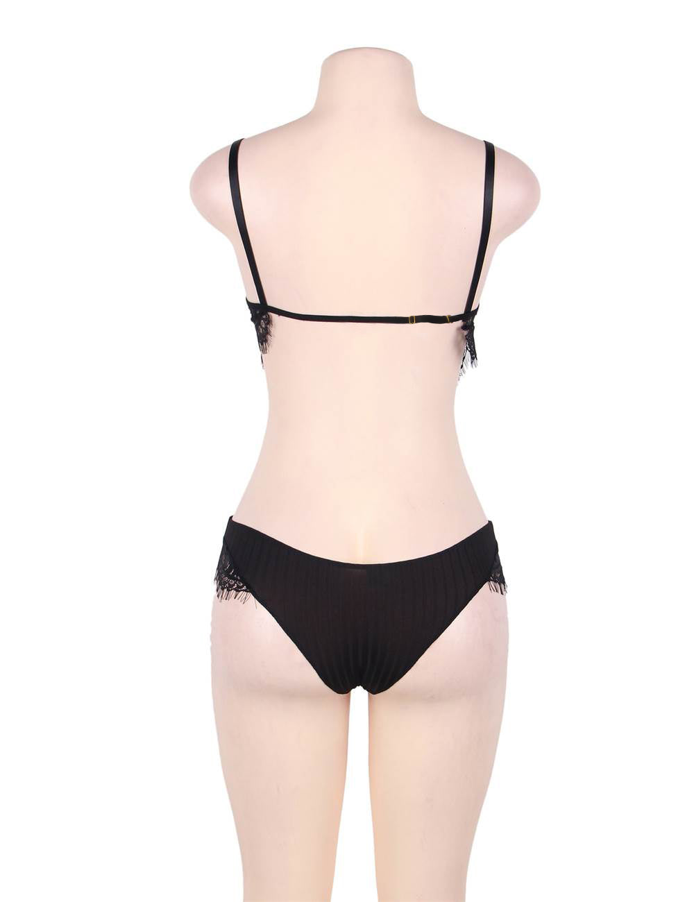 Velour & Co Women's Matching Lingerie Set - Matching Bra & Knickers