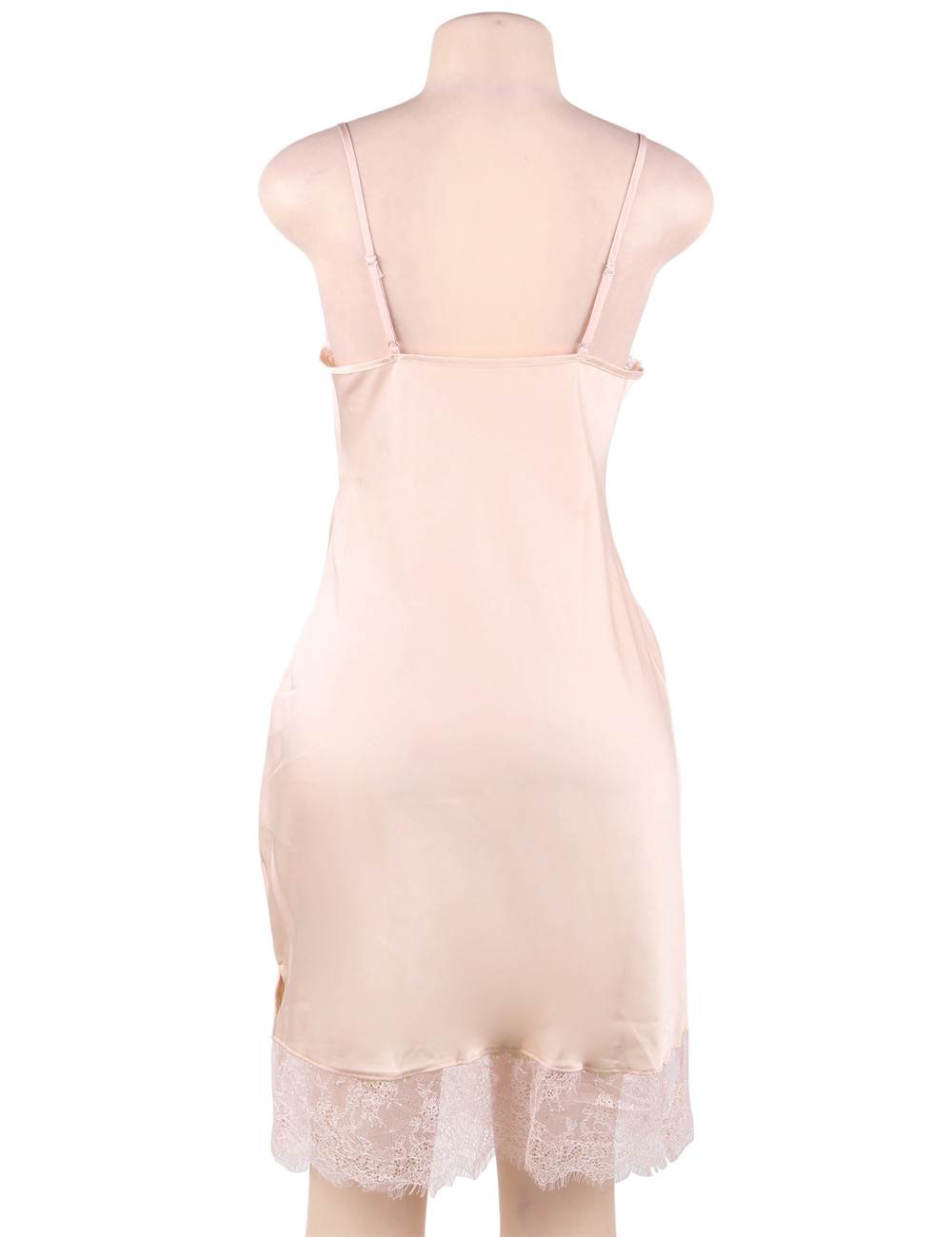 Velour & Co Women's Lace Nightdress - Luxury Sleepwear