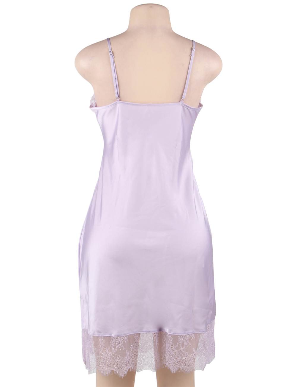 Velour & Co Women's Lace Nightdress - Luxury Sleepwear
