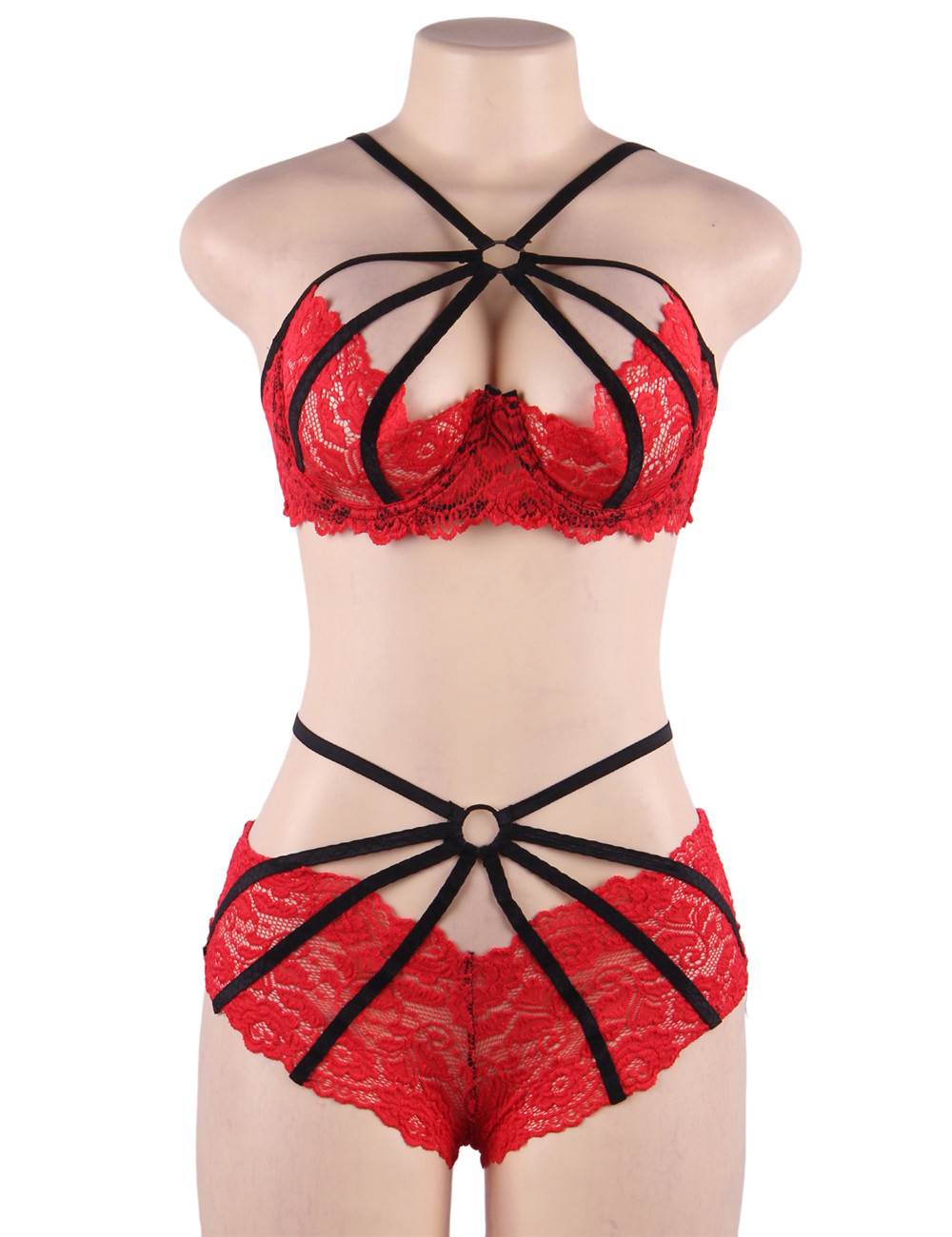 Velour & Co Women's Matching Lingerie Set - Matching Bra & Knickers