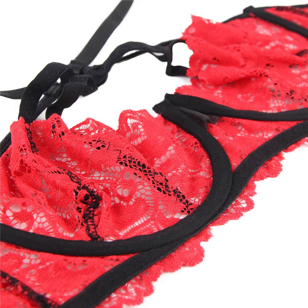 Velour & Co Women's Matching Lingerie Set - Matching Bra & Knickers