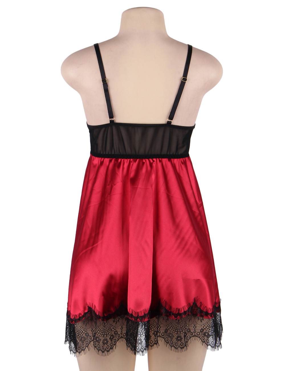 Velour & Co Women's Lace Babydoll