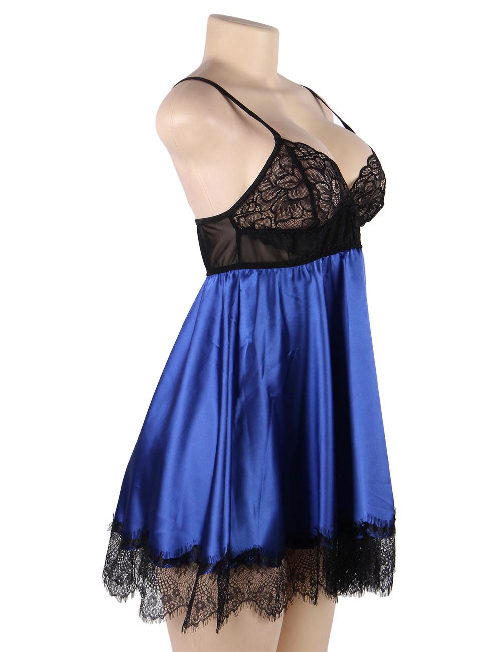 Velour & Co Women's Lace Babydoll