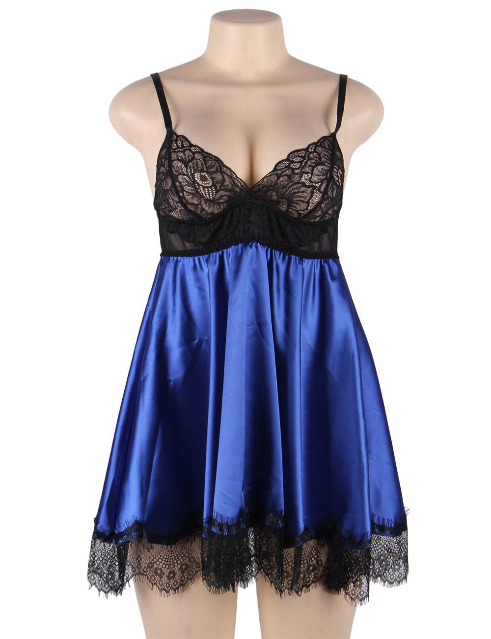 Velour & Co Women's Lace Babydoll