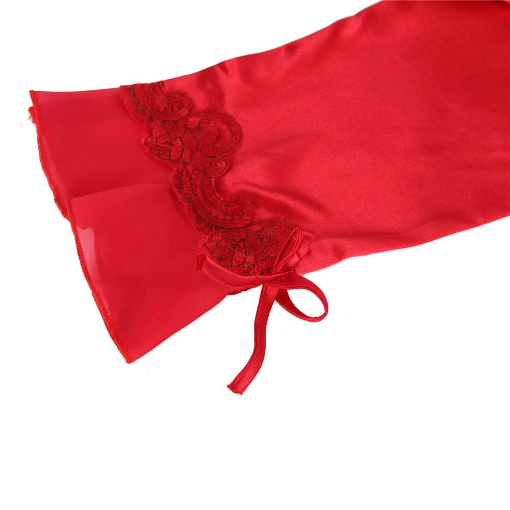 Velour & Co Women's Lace Nightdress - Luxury Sleepwear