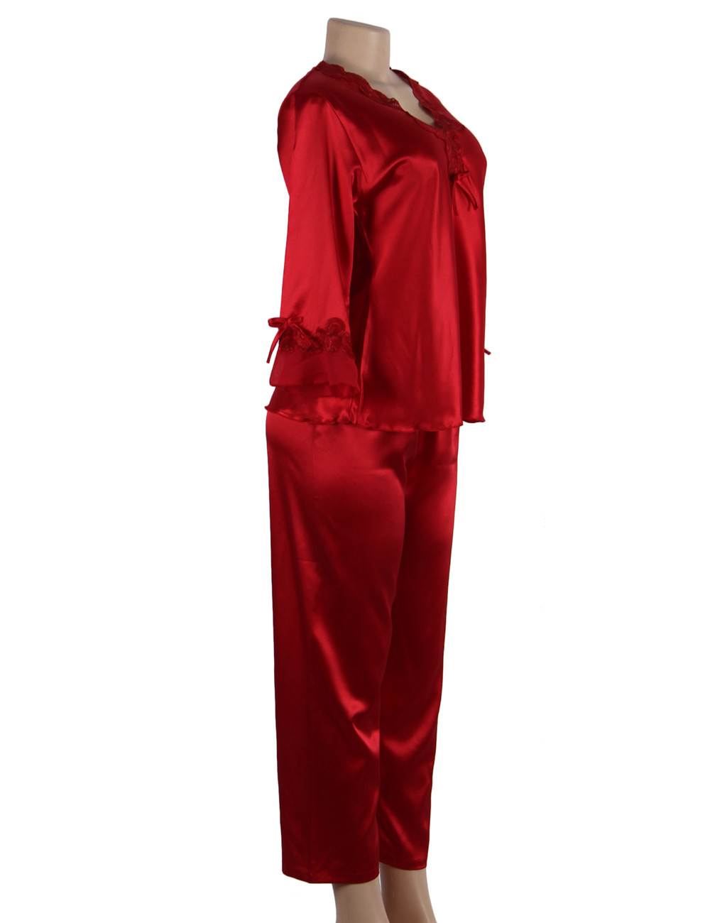Velour & Co Women's Lace Nightdress - Luxury Sleepwear