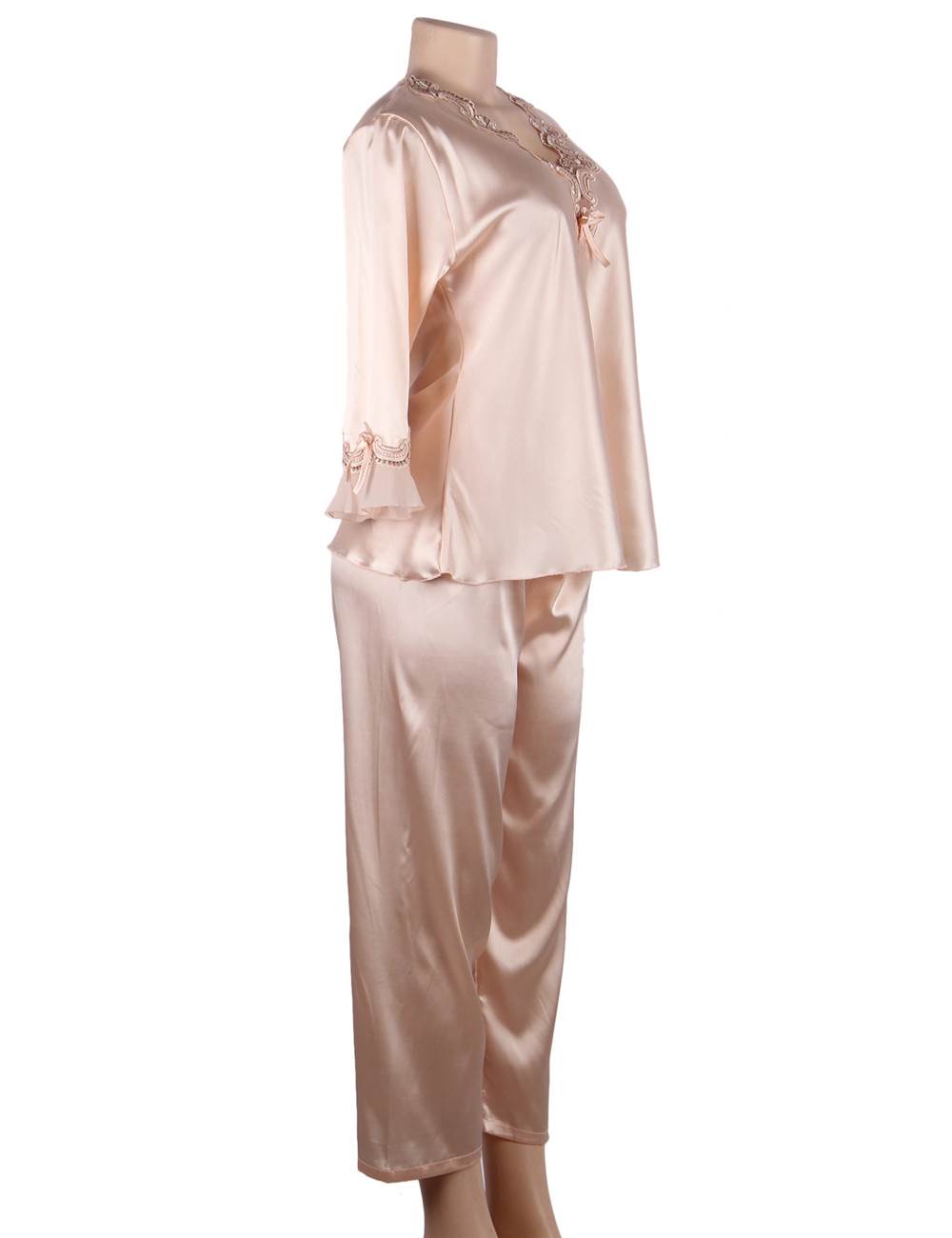 Velour & Co Women's Lace Nightdress - Luxury Sleepwear