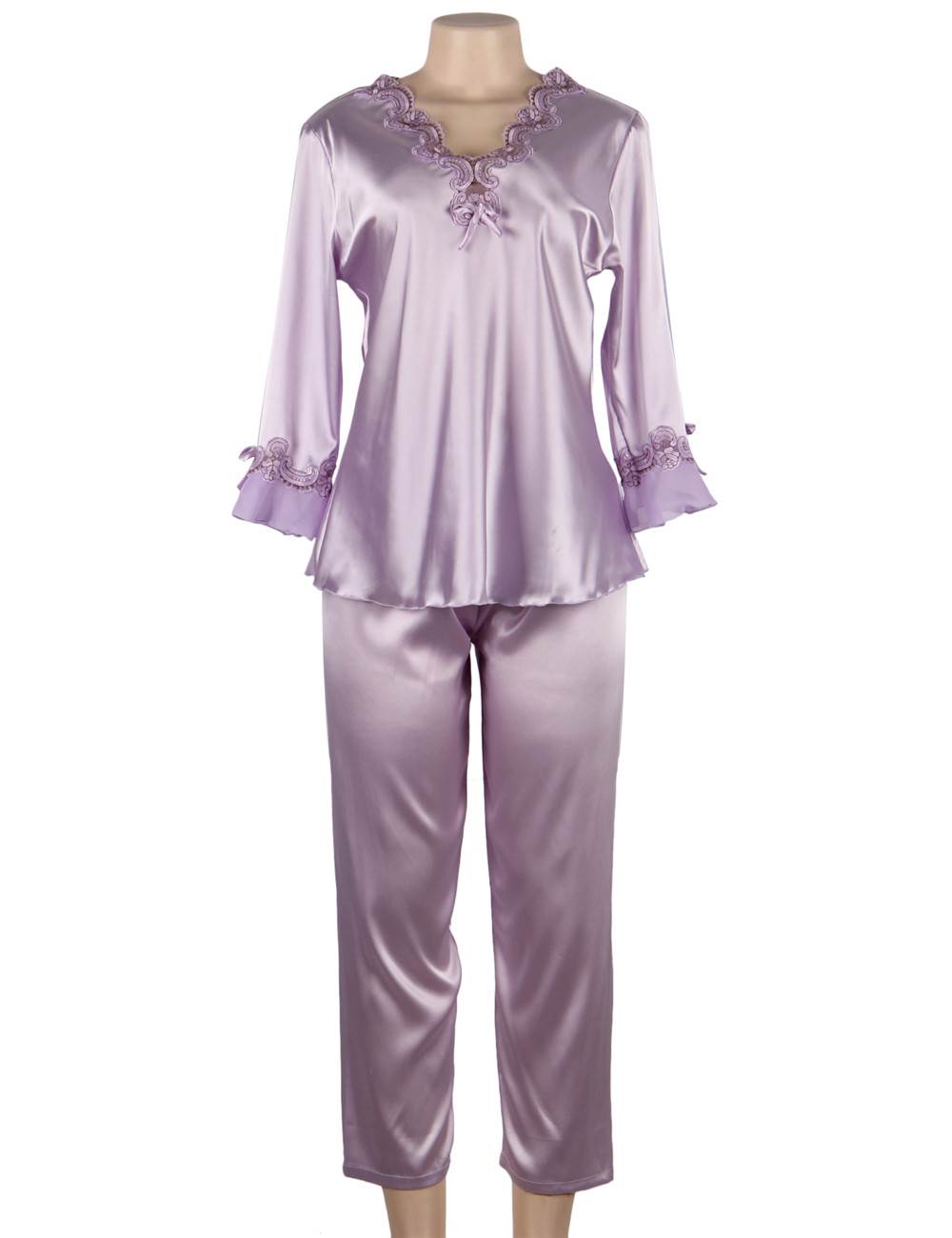Velour & Co Women's Lace Nightdress - Luxury Sleepwear