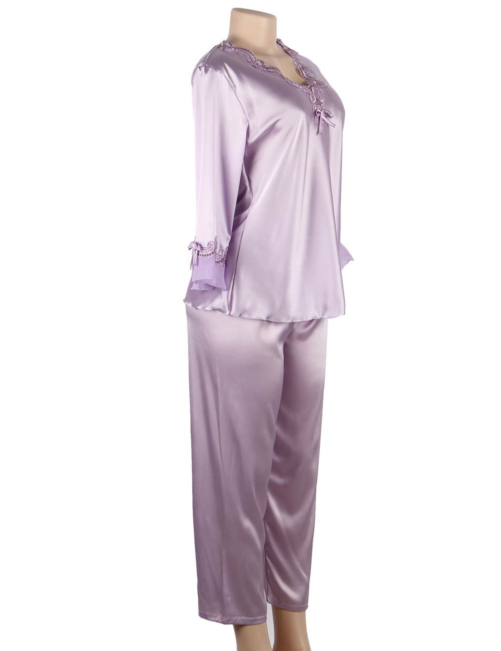 Velour & Co Women's Lace Nightdress - Luxury Sleepwear