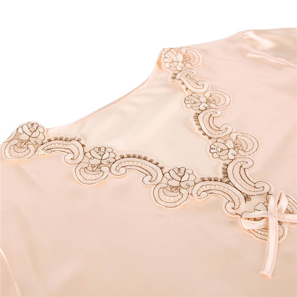 Velour & Co Women's Lace Nightdress - Luxury Sleepwear