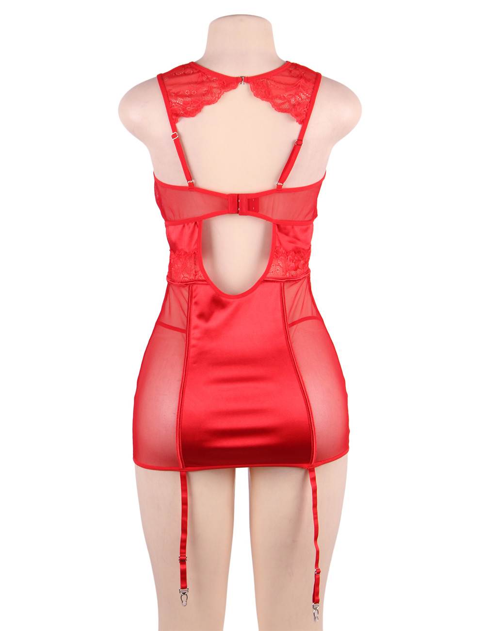 Velour & Co Women's Lace Babydoll