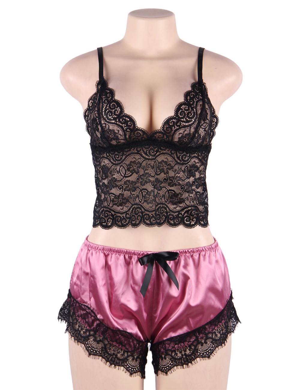 Velour & Co Women's Lace Nightdress - Luxury Sleepwear