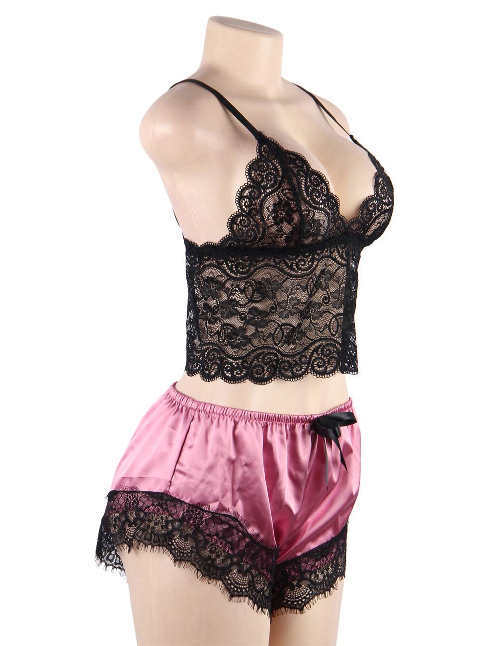 Velour & Co Women's Lace Nightdress - Luxury Sleepwear
