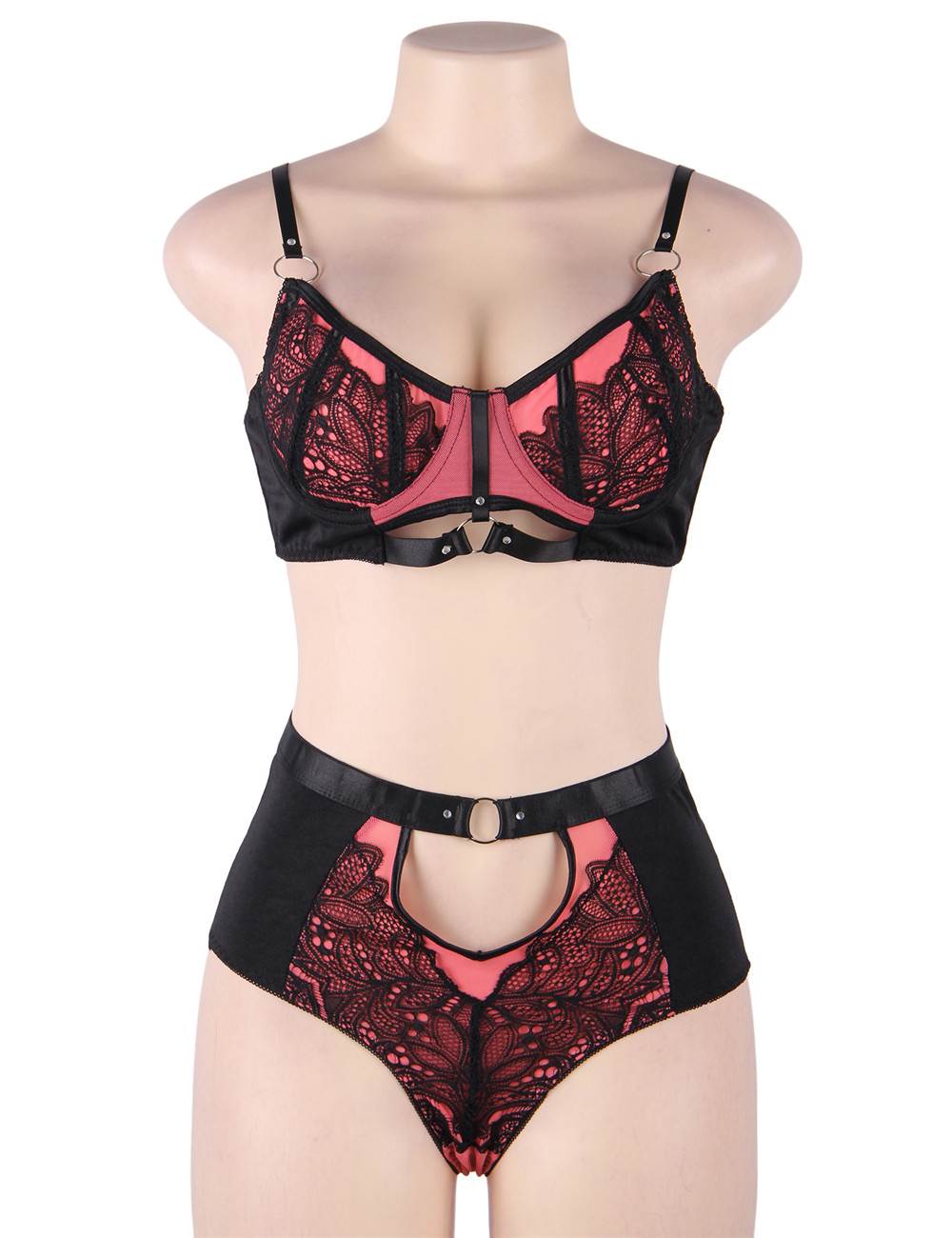 Velour & Co Women's Matching Lingerie Set - Matching Bra & Knickers