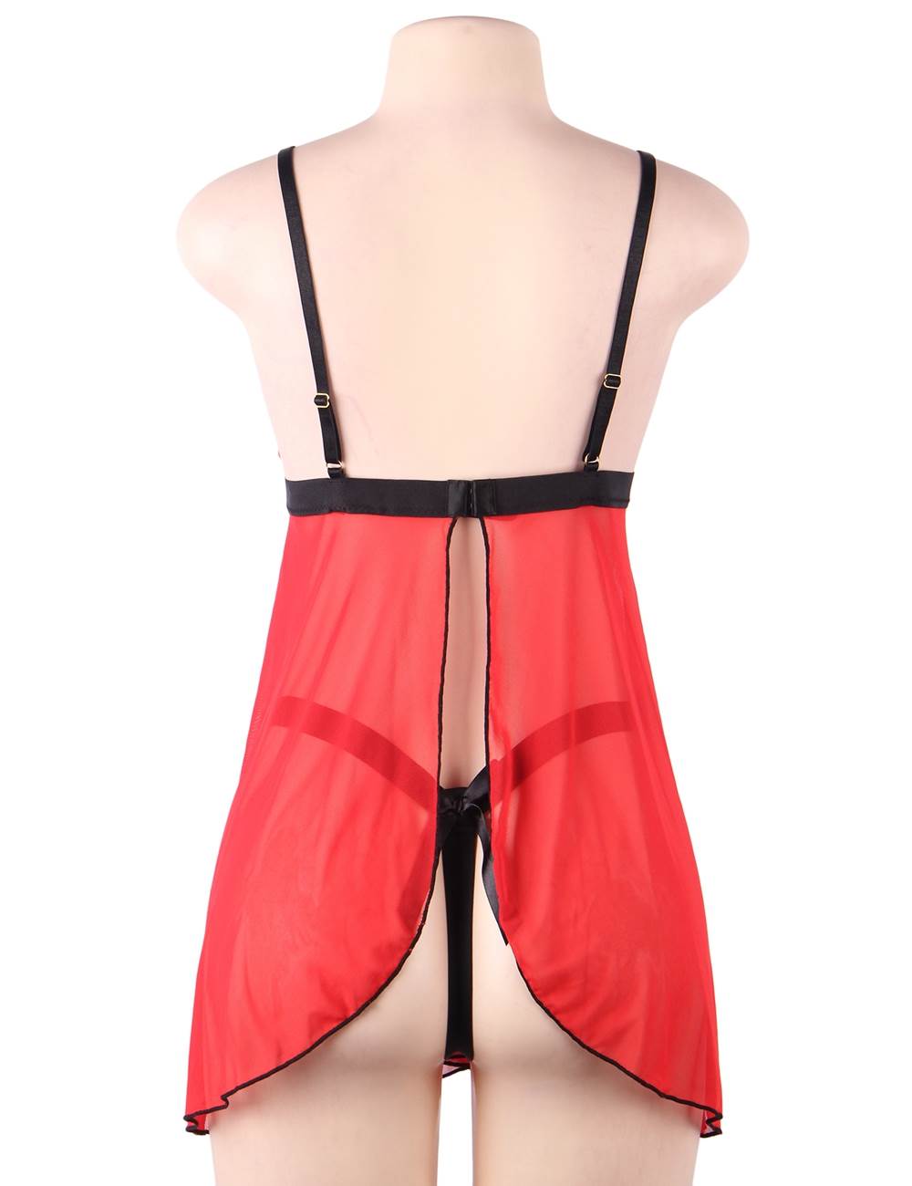 Velour & Co Women's Lace Babydoll