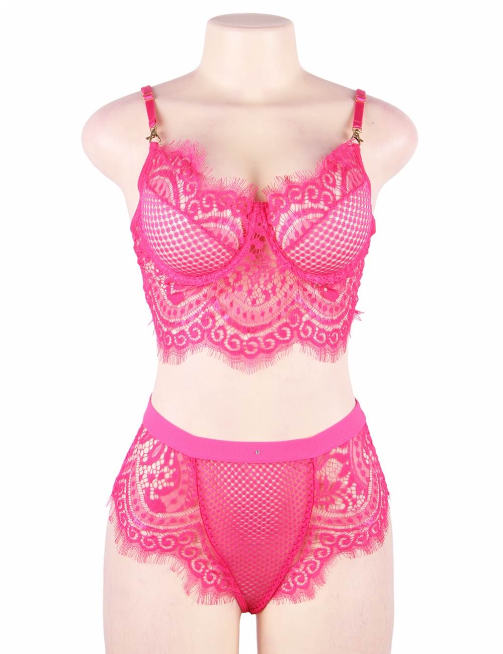 Velour & Co Women's Matching Lingerie Set - Matching Bra & Knickers