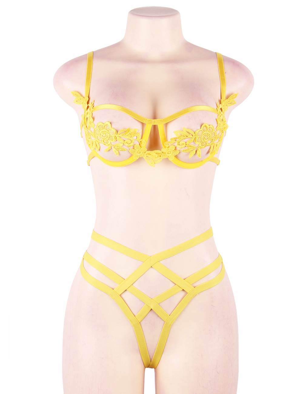 Velour & Co Women's Matching Lingerie Set - Matching Bra & Knickers