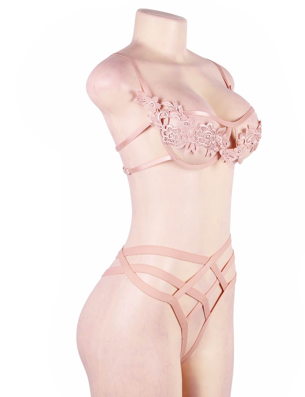 Velour & Co Women's Matching Lingerie Set - Matching Bra & Knickers