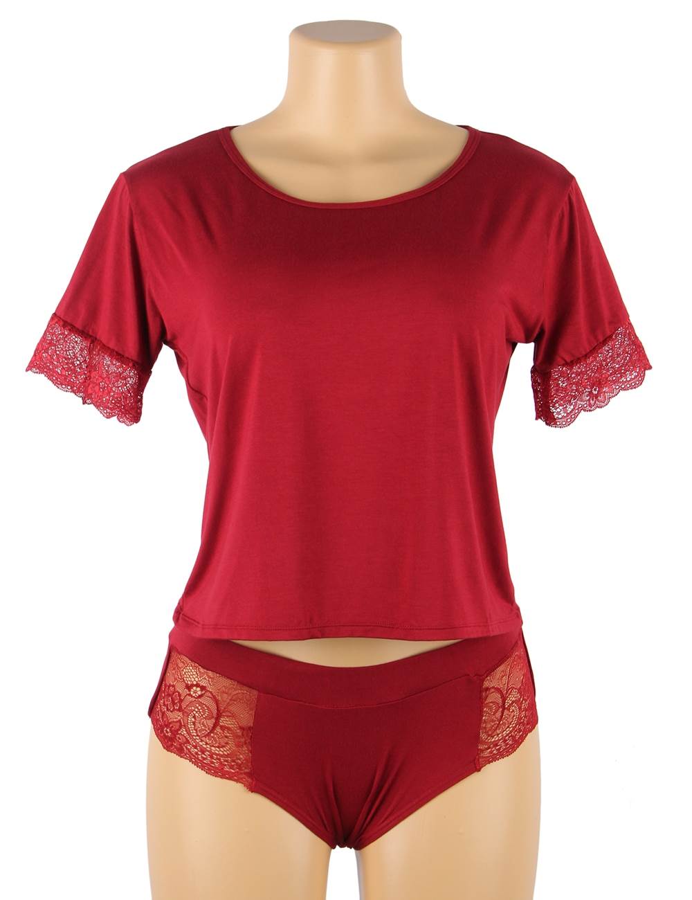Velour & Co Women's Lace Nightdress - Luxury Sleepwear