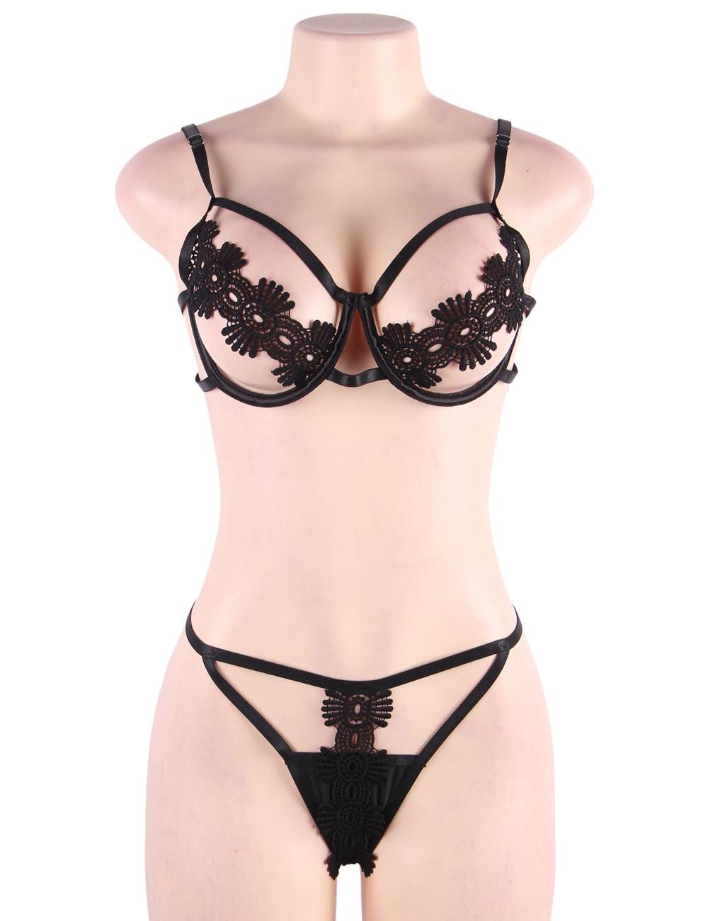 Velour & Co Women's Matching Lingerie Set - Matching Bra & Knickers
