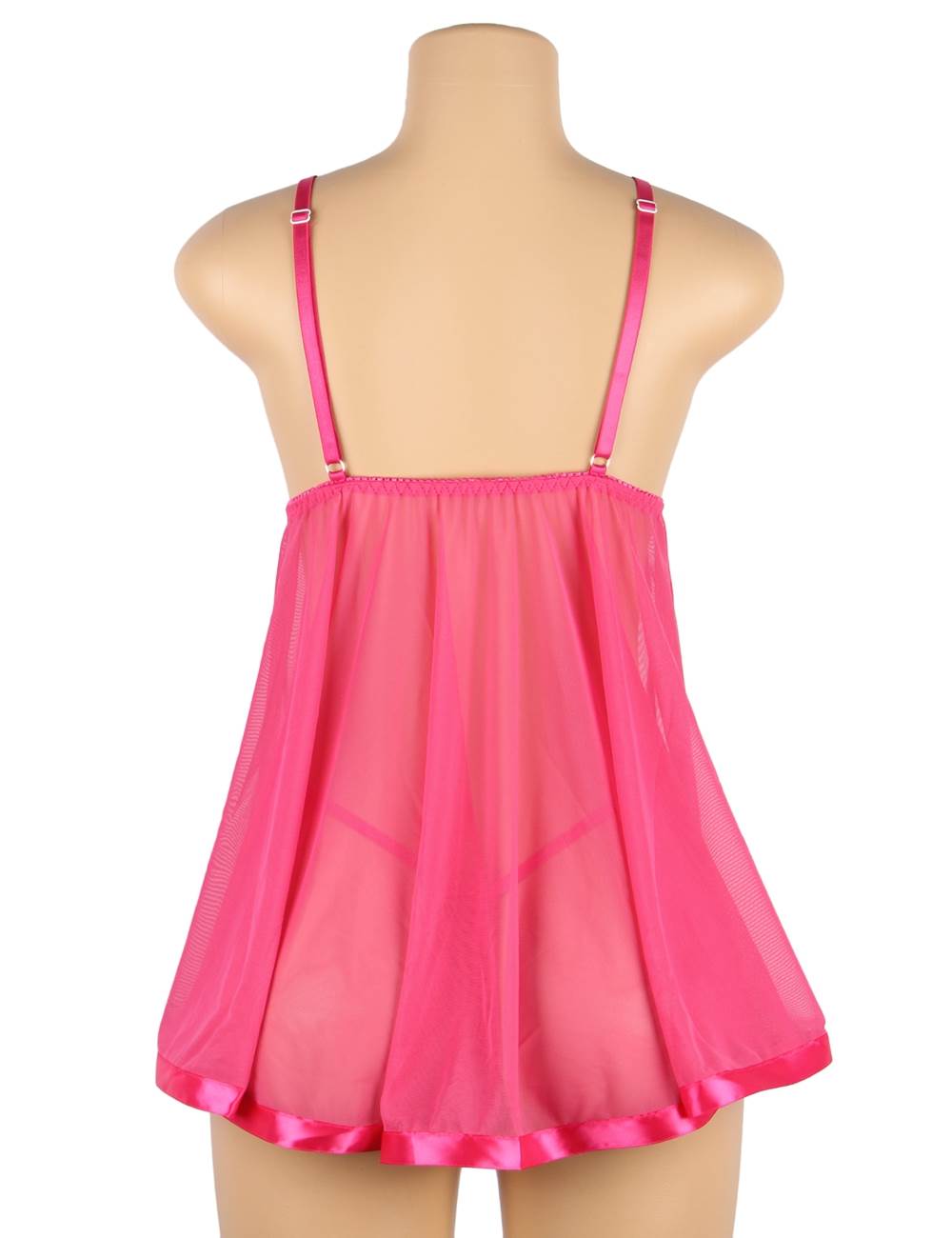Velour & Co Women's Lace Babydoll