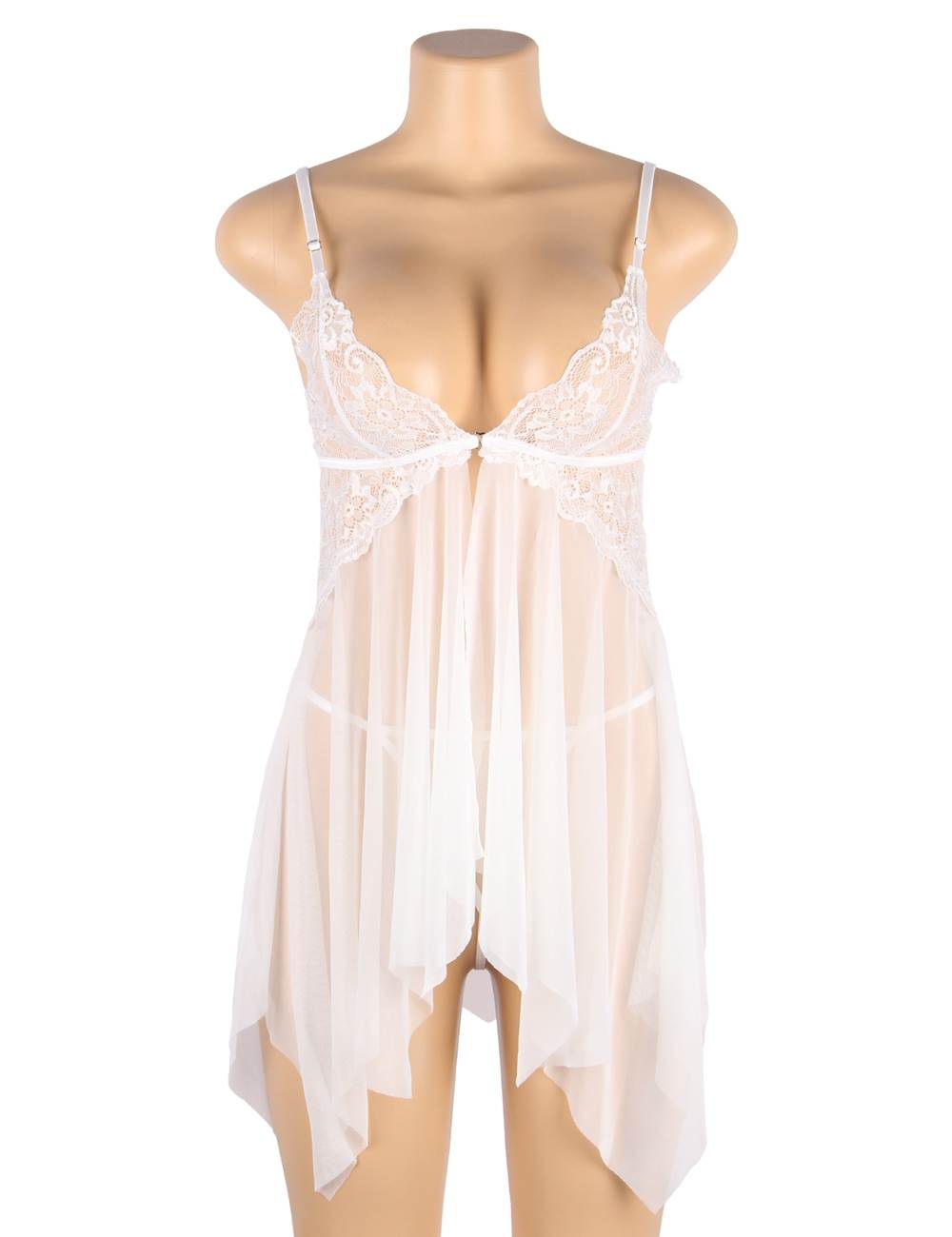 Velour & Co Women's Lace Babydoll